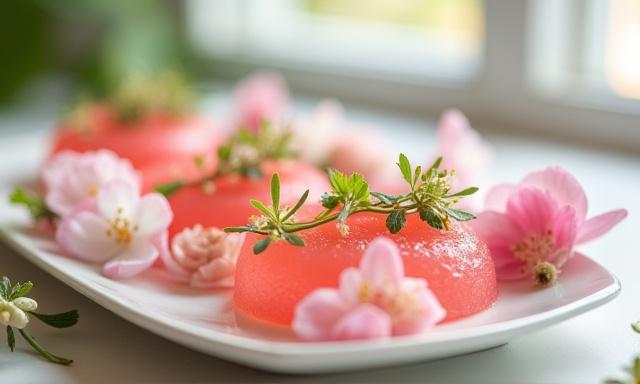 桜をテーマにした春のオードブルセット