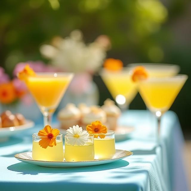 夏のシトラス＆フラワーカクテルパーティーセット